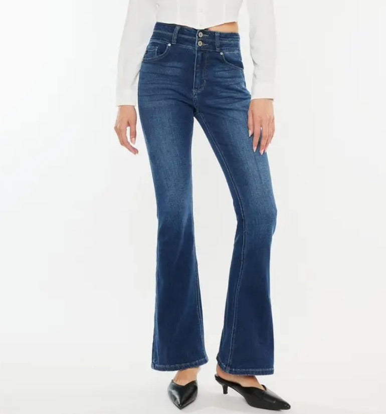 Kan Can Petite Skinny Bootcut
