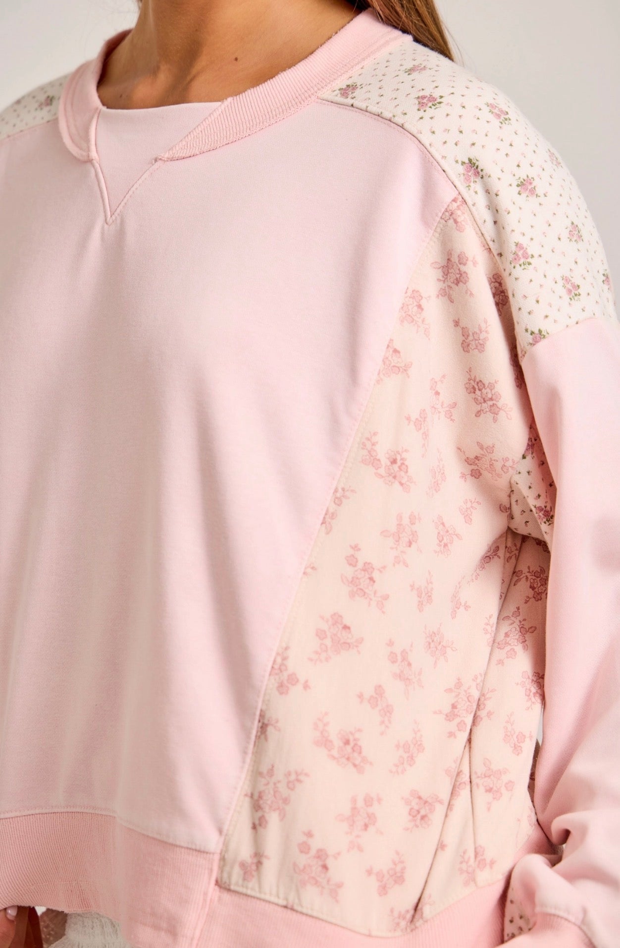 Patchwork Sweatshirt