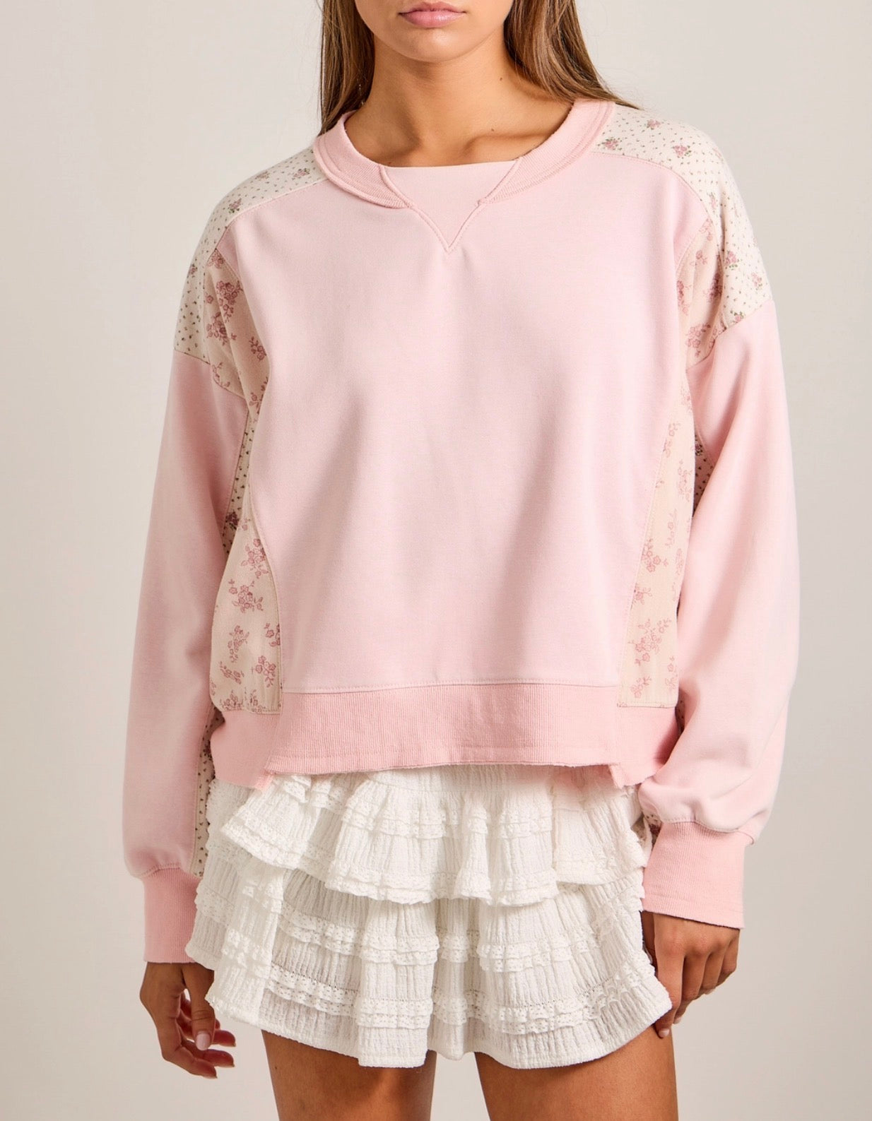 Patchwork Sweatshirt