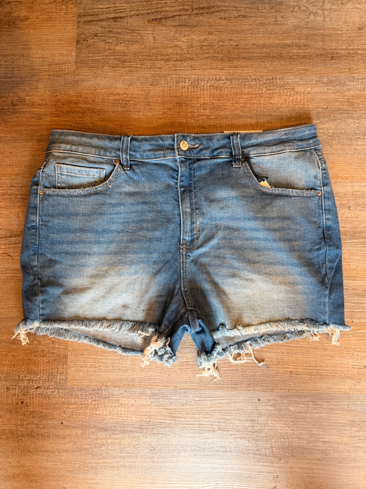 Denim Shorts - Plus Size