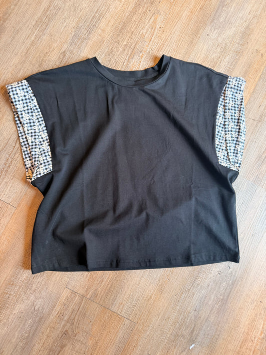 Capped Sleeve Top