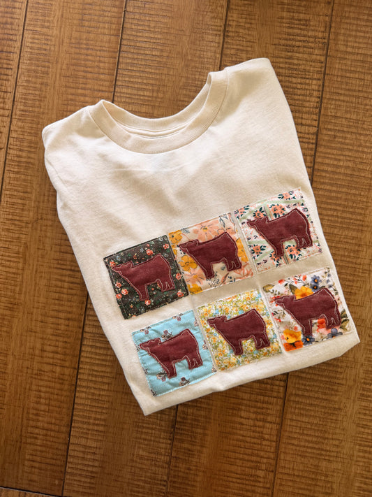 Quilted Cow Shirt