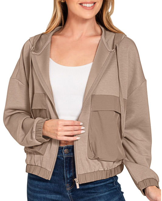 SOFT FULL ZIP HOODIE JACKET