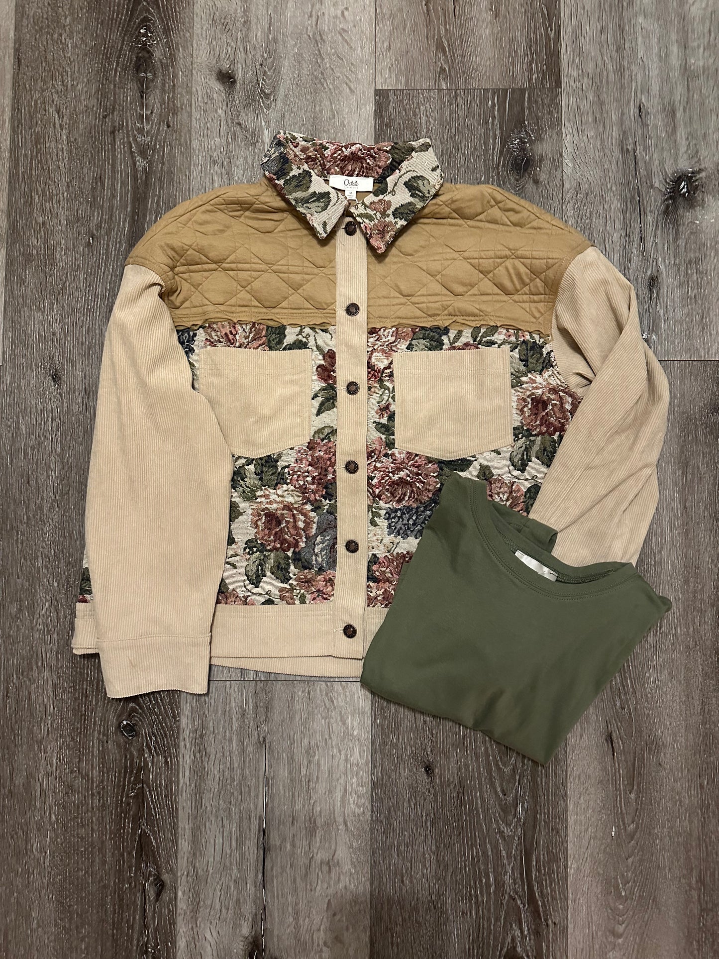 Color Block Patchwork Jacket